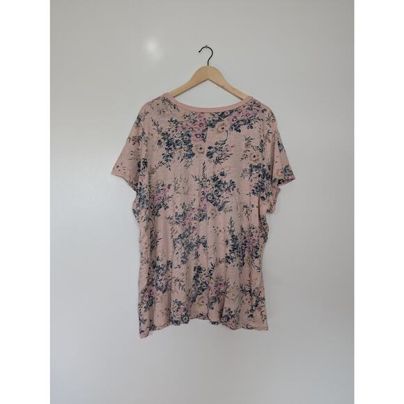 Torrid Floral Wild Soul Vintage Cotton Crew Neck Tee - Picture 6 of 6
